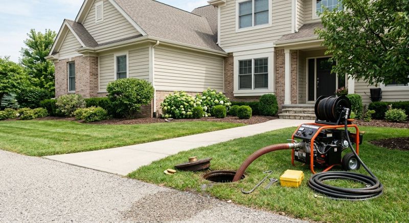 Sewer Line Unblocking in Fredericksburg, VA